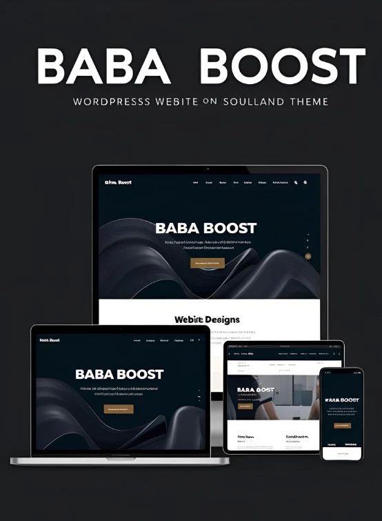 WordPress Website for Baba Boost – Digital Marketing Agency in Pakistan Baba Boost digital marketing agency website designed and developed by Majid ul Islam using WordPress